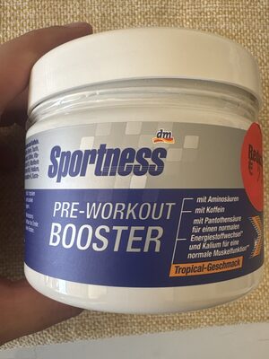 Sportness pre-workout boost 280 g