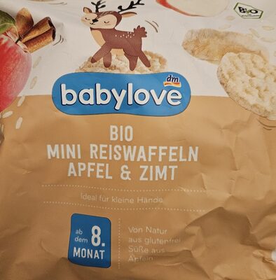 babylove snack riža jab./cim. 8M+ 35 g