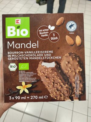 KBio.Sladoled na štapiću badem 3x90ml