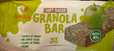 BAR GRANOLA SA JABUKOM AMELIA 80G