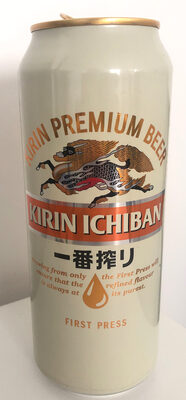 *PIVO KIRIN ICHIBAN 0.50L PALE LAGER -24/1- 5%ALC LIMENKA