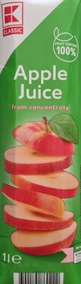 KLC.Jabuka sok 100% 1 l brick