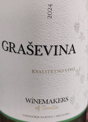 Graševina, kvalitetno bijelo vino