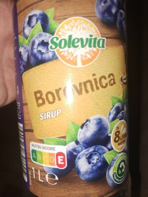 Sirup borovnica
