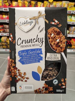 MUSLI CRUNCHY TRI COKOLADE 500G