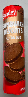 Sendvič keksi Choco Duo, Vegan