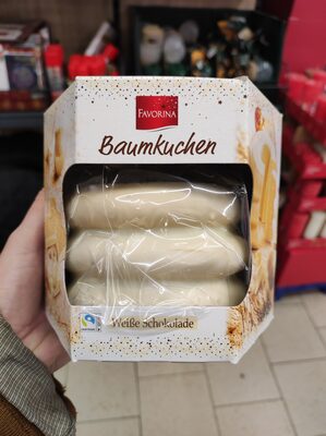 KOLAC SA BELOM COKOLADOM BAUMKUCHEN 300G