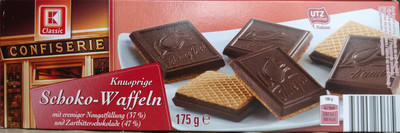 KLC.Vafl čok.s nugat krem.i tam.čok.175g