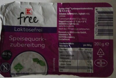 Kfree.Sir svj.quark 40%mm bez lakt.200 g