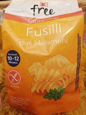 Kfree.Tjestenina fusilli bez glut. 500 g