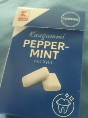 KLC.Žvakaće gume Pepper-mint 2x36g