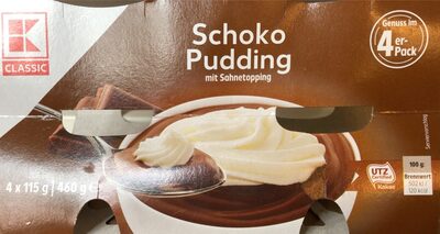 KLC. Puding sa šlagom čokolada 4x115 g