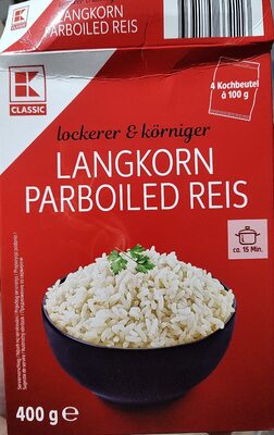 KLC.Riža dugog zrna Parboiled 4x100 g