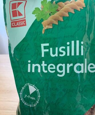 KLC.Tjestenina integraln. Fusilli 500g