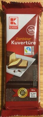 KLC Kuvertura tamna čokolada 200 g