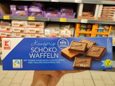 KEKS VAFL MLECNA COKOLADA 175G