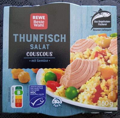 TUNA SALATA SA POVRCEM I KUS KUSOM 160G