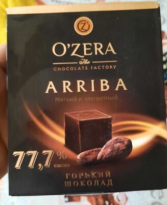 ČOKOLADA O'ZERA ARRIBA 77.7% 90G