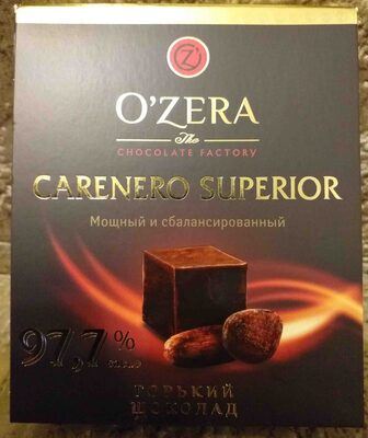 ČOKOLADA O'ZERA CARANERO 97,7% 90G