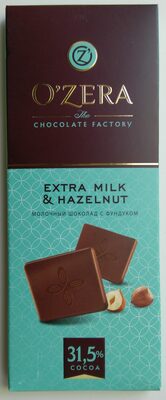 O ZERA EXTRA MILK&HAZELNUT 90g