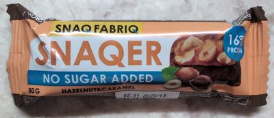 SNAQ FABRIQ BAR LESNIK I KARAMELA 50G