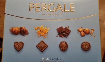 PRALINE ASSORTED MILK CHOCOLATE 343 G PERGALE