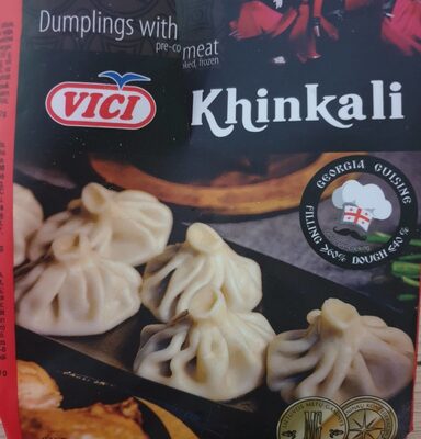 Dumplings with meat (beef and pork) "Khinkali", 400g