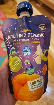 Vocni pire breskva, jabuka, banana 200 g