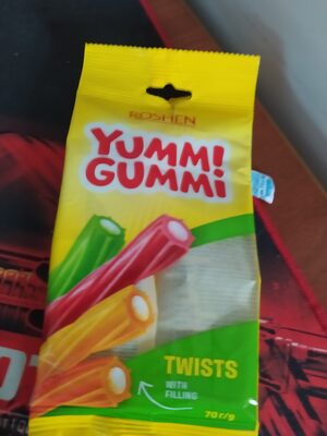 BOMBONI GUMENI YUMMI GUMMY TWISTS 70 g