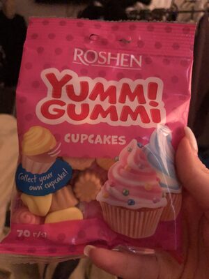 YUMMI GUMMI CUPCAKES 70G 1/22