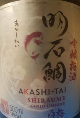 SAKE AKASHI TAI SHIRAUME 0,5 L