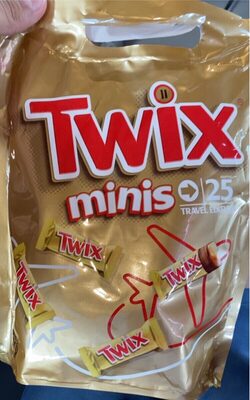 ČOKOLADA MINI MONO POUCH TWIX 500G