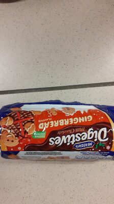 KEKS UB DIGESTIVE GINGERBREAD 266G