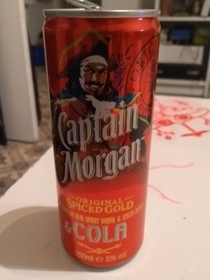 *RTD CAPTAIN COLA CAN 0,25L