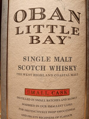 WHISKEY OBAN LITTLE BAY 0,70 (6)*