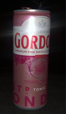 DZIN GORDONS PINK & TONIC 250ML CAN