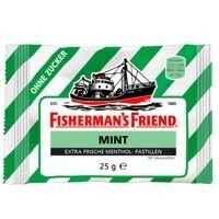 BOMBONE MINT PASTILE ZELENI 25gr FISHERMANS