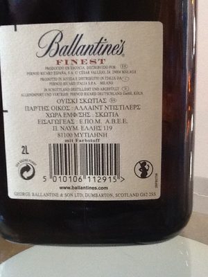 Whisky Ballantine`s Finest skotski 2l