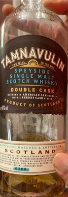 WHISKEY DOUBLE CASK 0.7L TAMNAVULIN