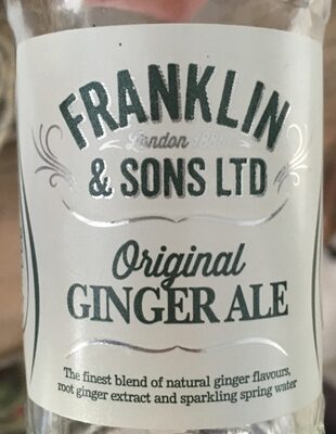 FRANKLIN AND SON’S GINGER ALE 0,20 (24)*