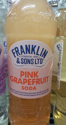 0,2L FRANKLIN PINK GRAPEFRUIT SODA