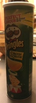 PRINGLES CIPS CHEESE&ONION 165G