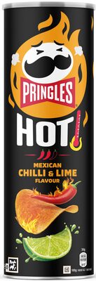 CIPS PRINGLES HOT CHILLI I LIMETA 160 G