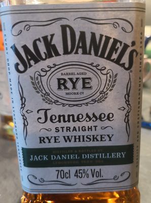 Jack Daniel`s Whiskey Str.Rye 45% 0,7L