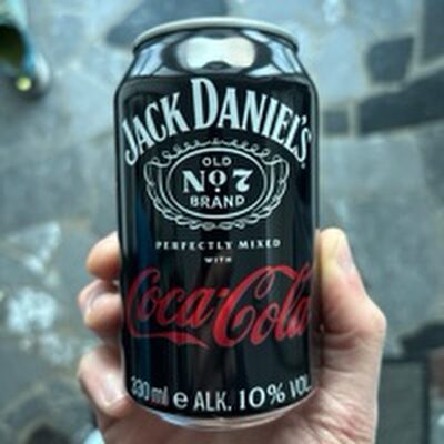 COCKTAIL RTD JACK D COCA COLA 0.33 L