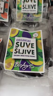 SUVE ŠLJIVE ORGANSKE BIO AGROS 200G
