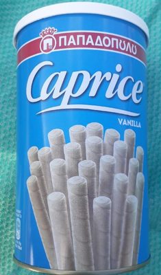 VAFEL CAPRICE VANILA 250G PAPADOPOULOS