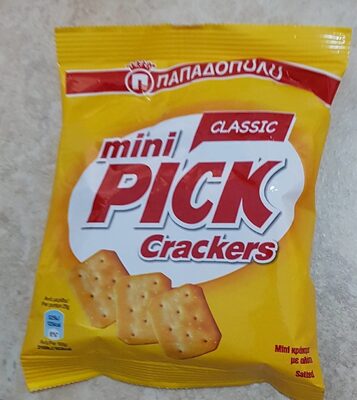 KREKERI SLANI 70G MINI PICK CRACKERS PAPADOPOULOS