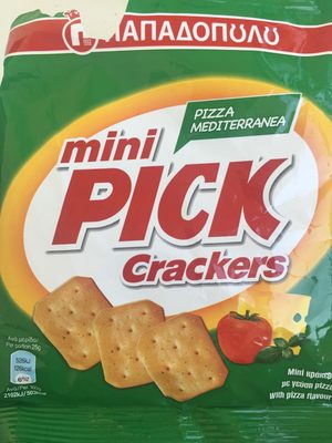 KREKERI SA UKUSOM PICE 70G MINI PICK CRACKERS PAPADOPOULOS
