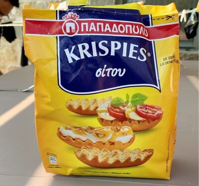 DVOPEK KRISPIES PŠENIČNI 200G PAPADOPOULOS
